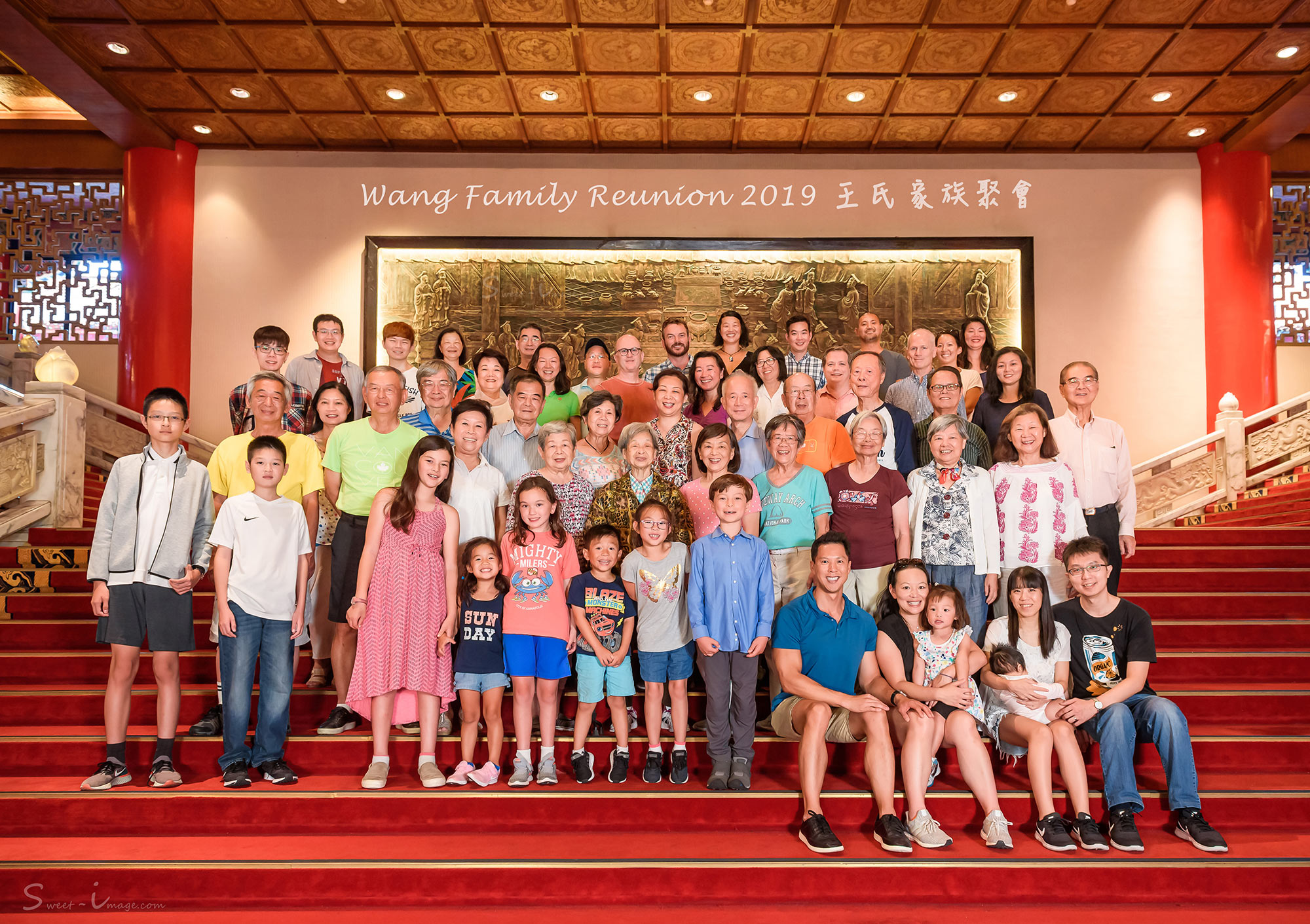 全家福攝影 - 大家族合照 WangFamily - 四代家族合照 - 甜蜜印象攝影